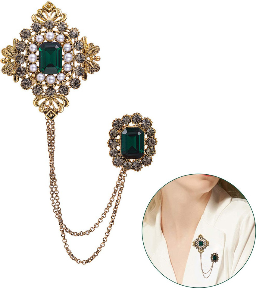 Coat outlet brooch price