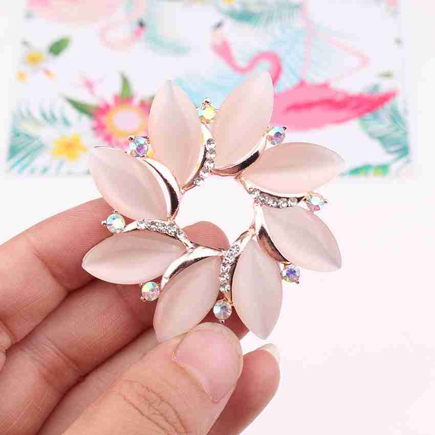 SYGA Small Diamond Brooch Pearl Fashion Crystal Brooches for Bridal Women Girl N8 Brooch Price in India Buy SYGA Small Diamond Brooch Pearl Fashion Crystal Brooches for Bridal Women Girl N8 Brooch onl...