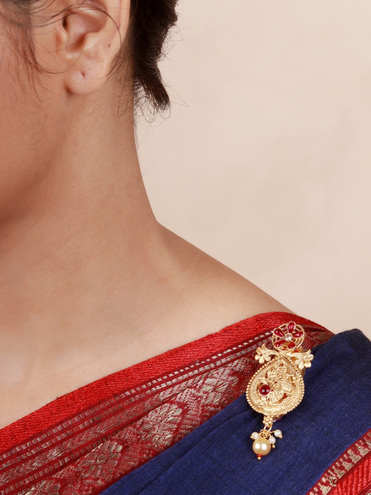 Handmade on sale saree pins