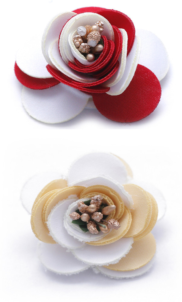 Cloth brooch hot sale
