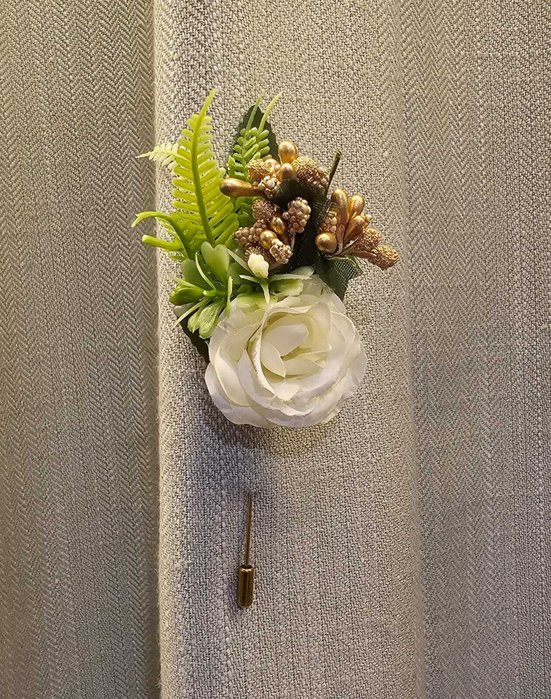 Flower brooch wedding on sale