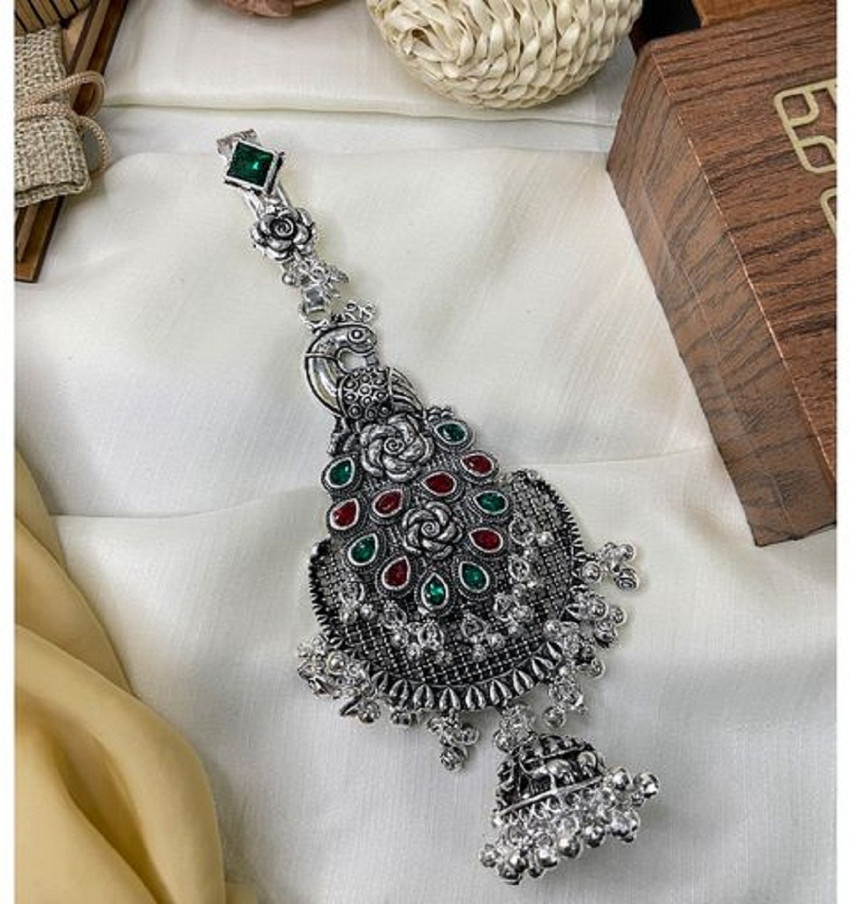 Silver saree pin price top