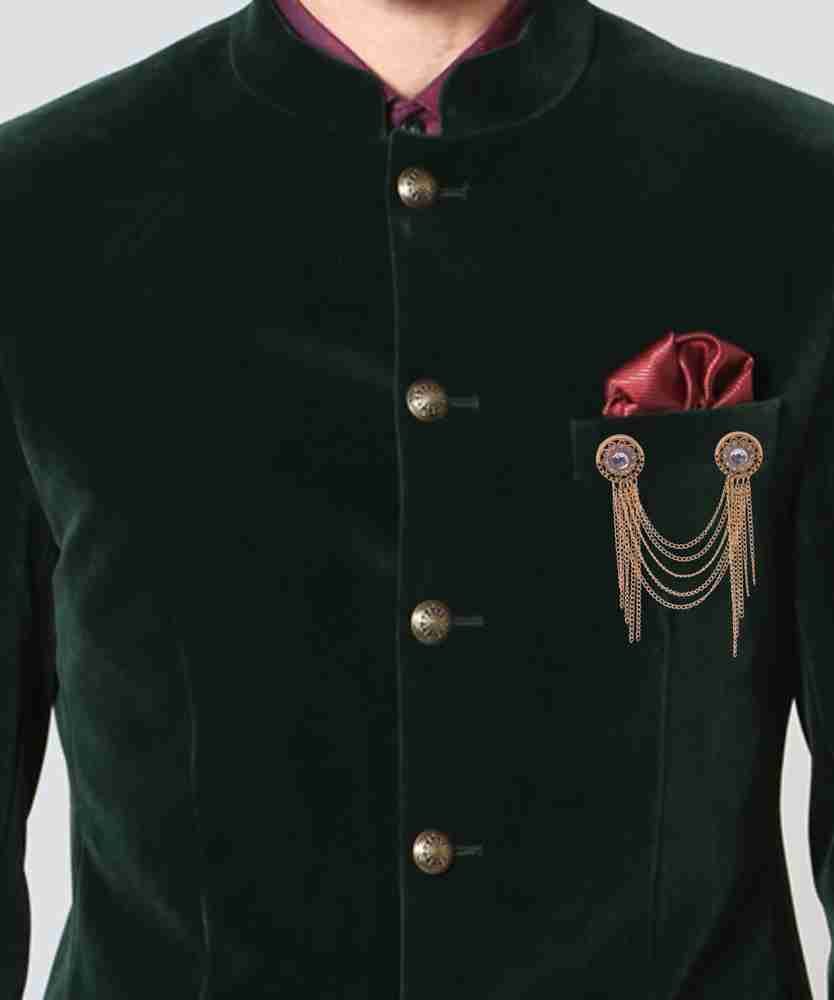 Royal brooch shop for jodhpuri suit