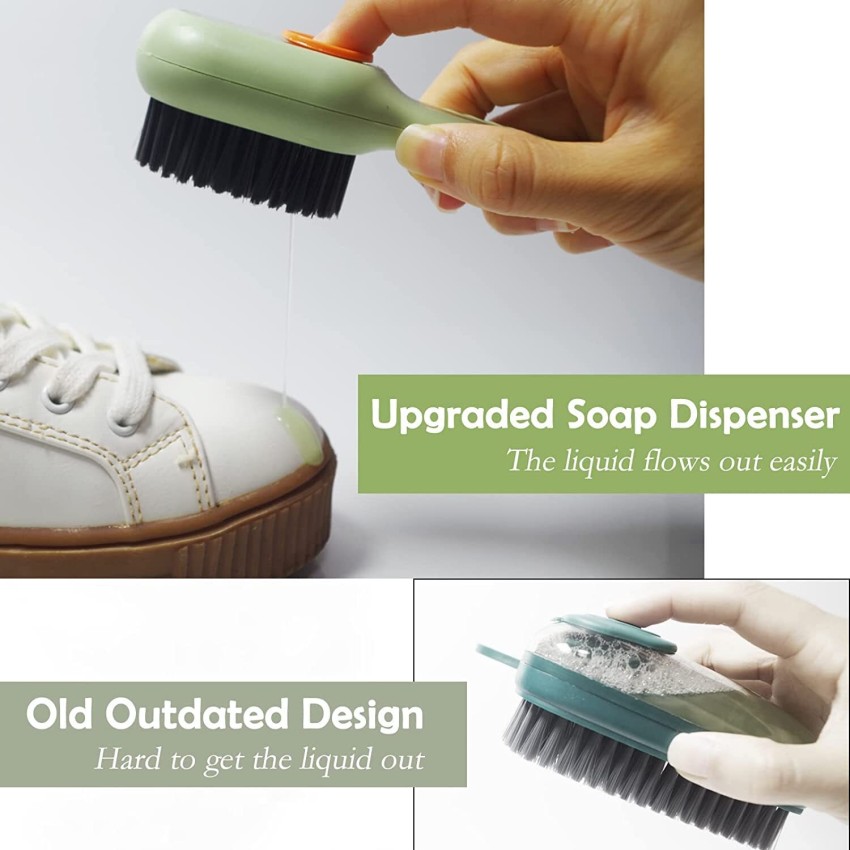 Plastic Household Cleaning Brush With Hard S For Laundry, Shoes