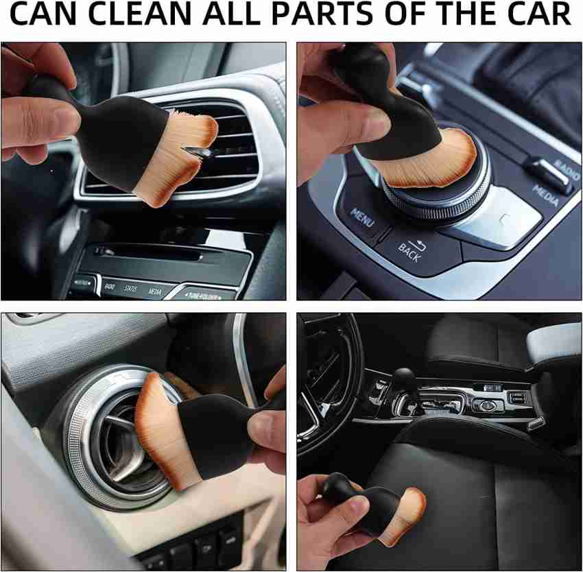 Car Interior Detailing Brush, Auto Interior Soft Hair Removal