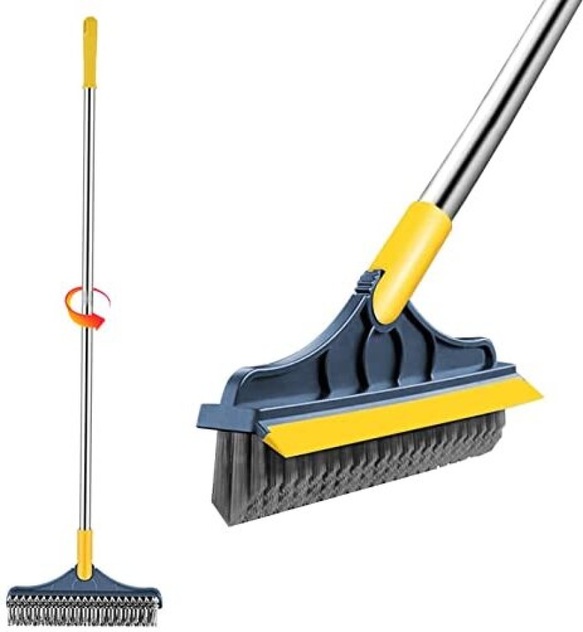 NIRVITTHAL 2 in 1 Tiles Cleaning Brush Floor Scrub Bathroom Brush with Long  Handle Wet and Dry Duster Price in India - Buy NIRVITTHAL 2 in 1 Tiles Cleaning  Brush Floor Scrub