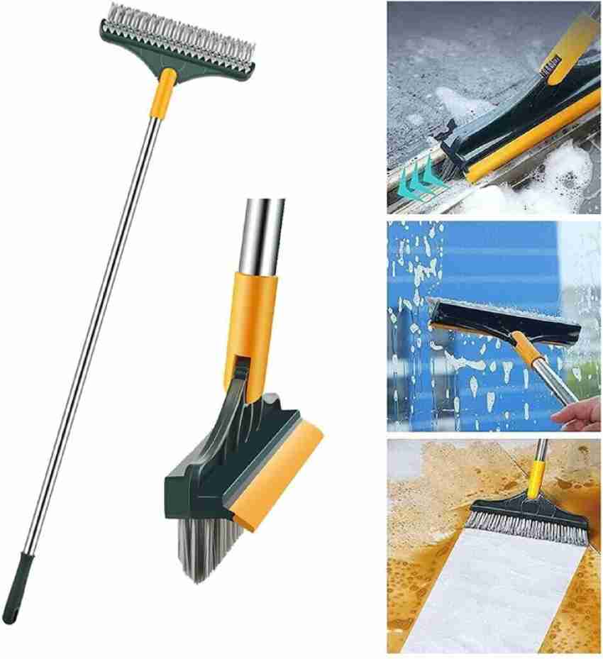 PARVPARI 3 in 1 Tile Cleaning Brush With Scraper Plastic Wet and Dry Brush  Price in India - Buy PARVPARI 3 in 1 Tile Cleaning Brush With Scraper  Plastic Wet and Dry