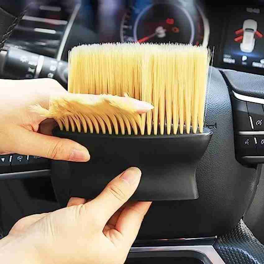 carfrill Car Cleaning Brushes Duster Soft Bristles Detailing Brush