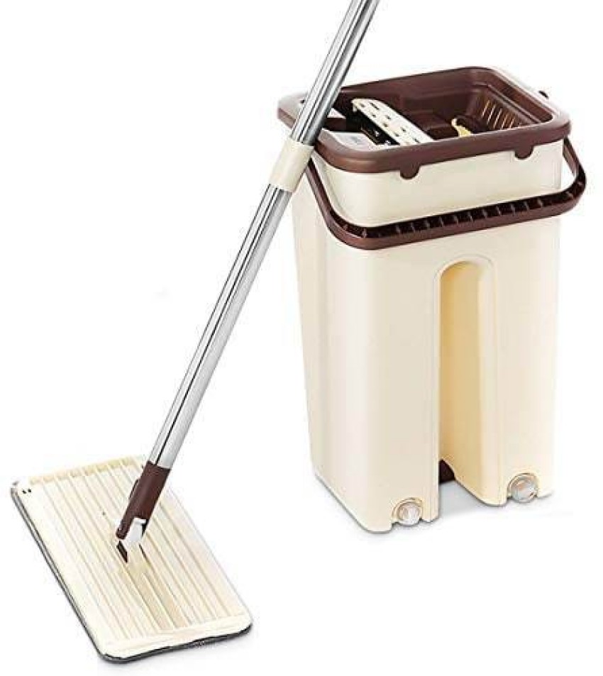 Microfiber Flat Mop with Bucket | Masthome