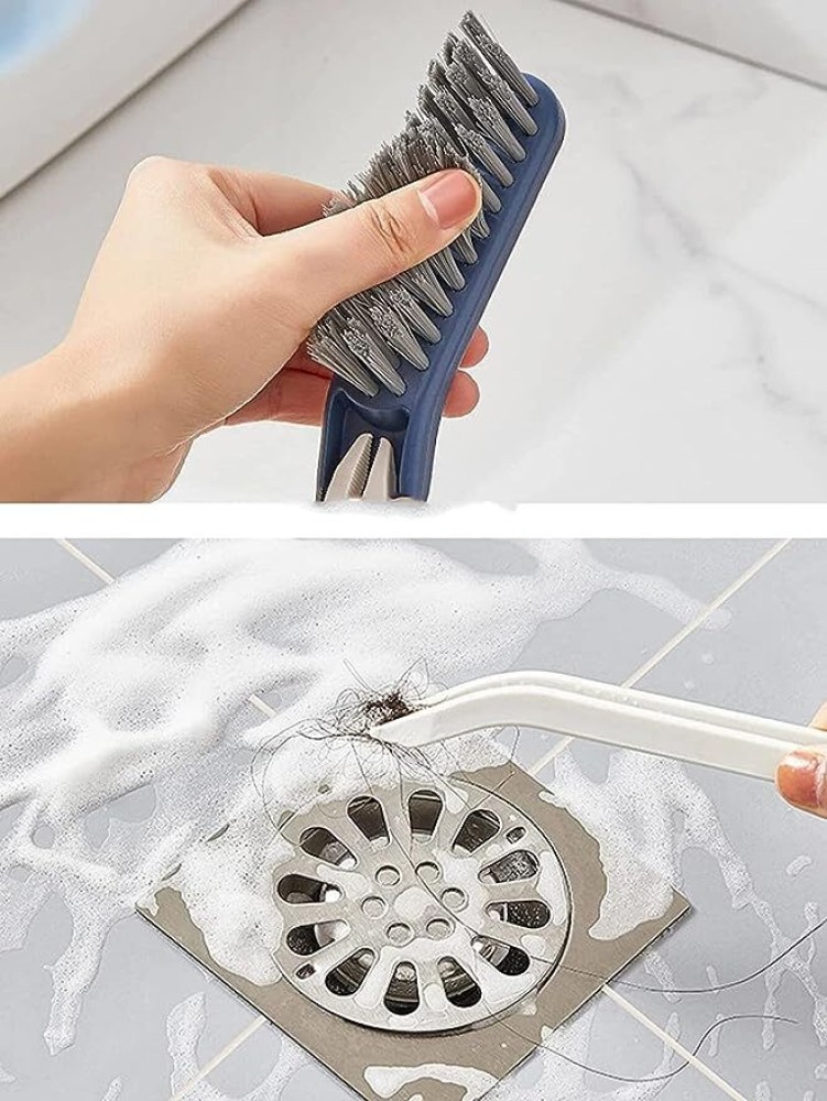 Parulenter 2 in 1 Multifunctional Floor Seam Brush, Kitchen Bathroom Corner  Gap Brush Plastic Wet and Dry Brush Price in India - Buy Parulenter 2 in 1 Multifunctional  Floor Seam Brush, Kitchen