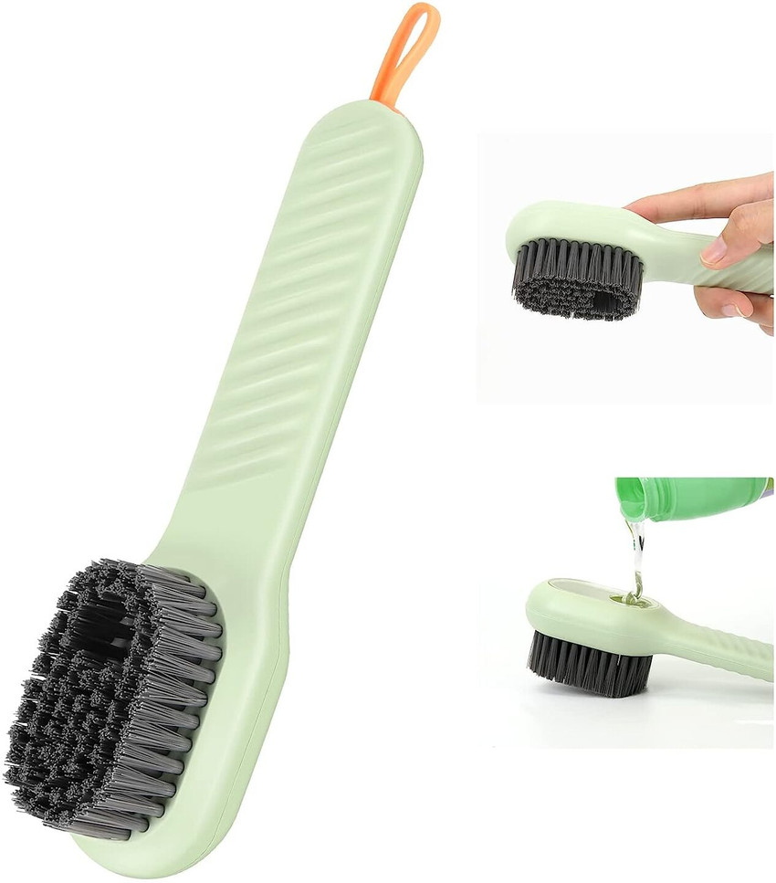 DRIVEMU ENTERPRISES Shoe Cleaning Brush with Soap Dispenser Shoe Scrub Brushes x 1 pc Nylon Wet and Dry Brush Price in India Buy DRIVEMU ENTERPRISES Shoe Cleaning Brush with Soap Dispenser