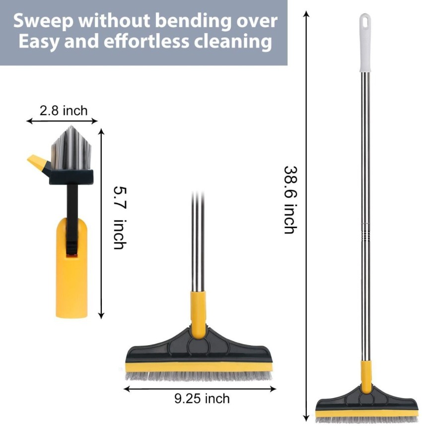 Floor Brush Crevice Cleaning Brush In Long Handle Rotating For