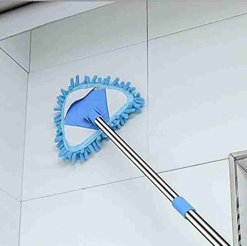 Telescopic Triangle Mop Floor Cleaning Squeegee Mop 360 Rotatable Wiper  Window Brush Deep Cleaning Glass Dust Mop Household - AliExpress