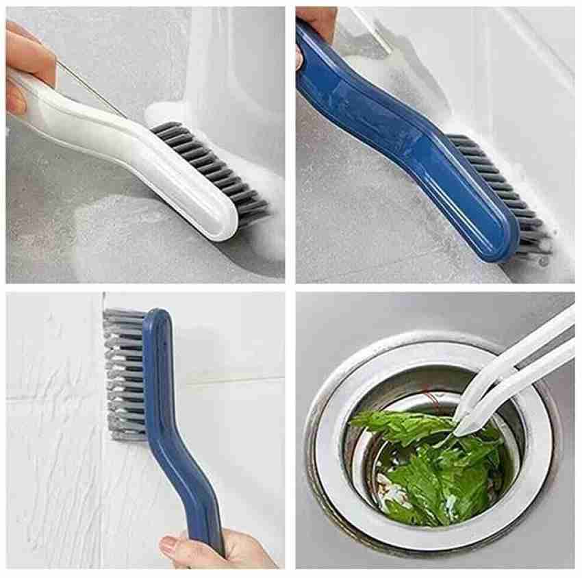 Parulenter 2 in 1 Multifunctional Floor Seam Brush, Kitchen Bathroom Corner  Gap Brush Plastic Wet and Dry Brush Price in India - Buy Parulenter 2 in 1 Multifunctional  Floor Seam Brush, Kitchen