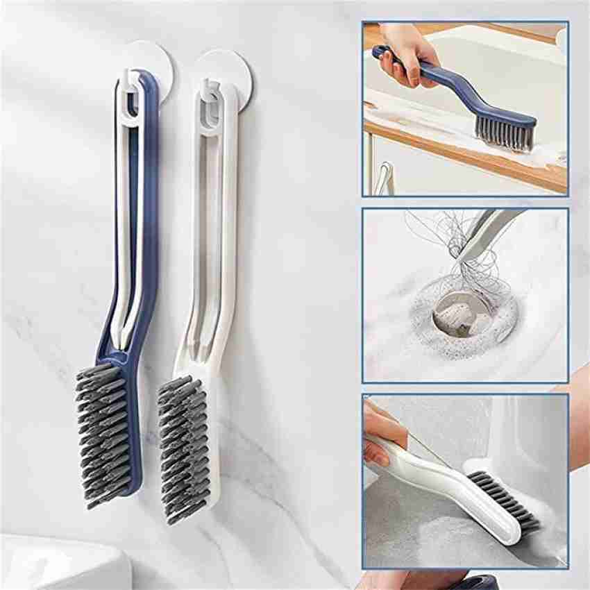 crownsmill 2 in 1 Multifunctional Floor Seam Brush, Kitchen Bathroom Corner  Gap Brush Plastic Wet and Dry Brush Price in India - Buy crownsmill 2 in 1  Multifunctional Floor Seam Brush, Kitchen