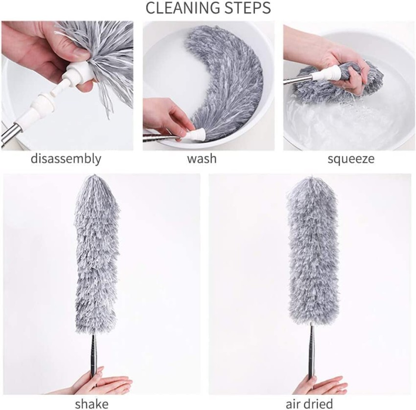 Buy DERIKE Fan Cleaner Brush with Long Rod Flexible Fan Cleaning