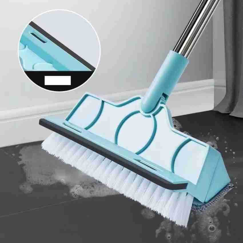 Floor Scrub Brush Broom Stiff Bristles Crevice Scrubber for Tile Grout  Cleaning Tools Bathroom Kitchen Floor Cleaning Brush