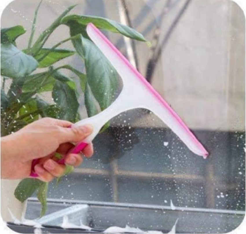 Soft Glass Wiper Scraper Window Squeegee Multi-Function Cleaning