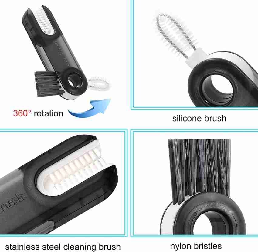 Nylon 3 In 1 Multifunctional Cleaning Brush