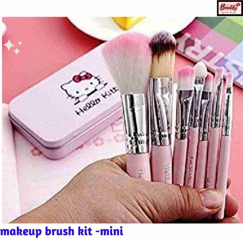Beautify Makeup brushes for Sensitive Skin Mini Teen Box Set of 7 Brushes  (Travel Kit) - Price in India, Buy Beautify Makeup brushes for Sensitive  Skin Mini Teen Box Set of 7