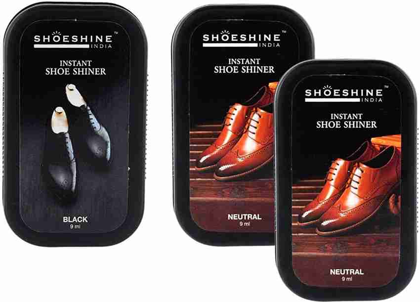Neutral shoe shine shop