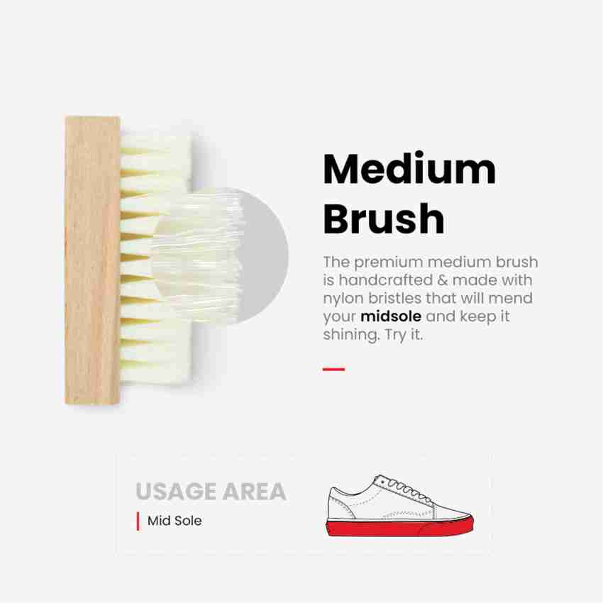 Premium Shoe Brush | Tan