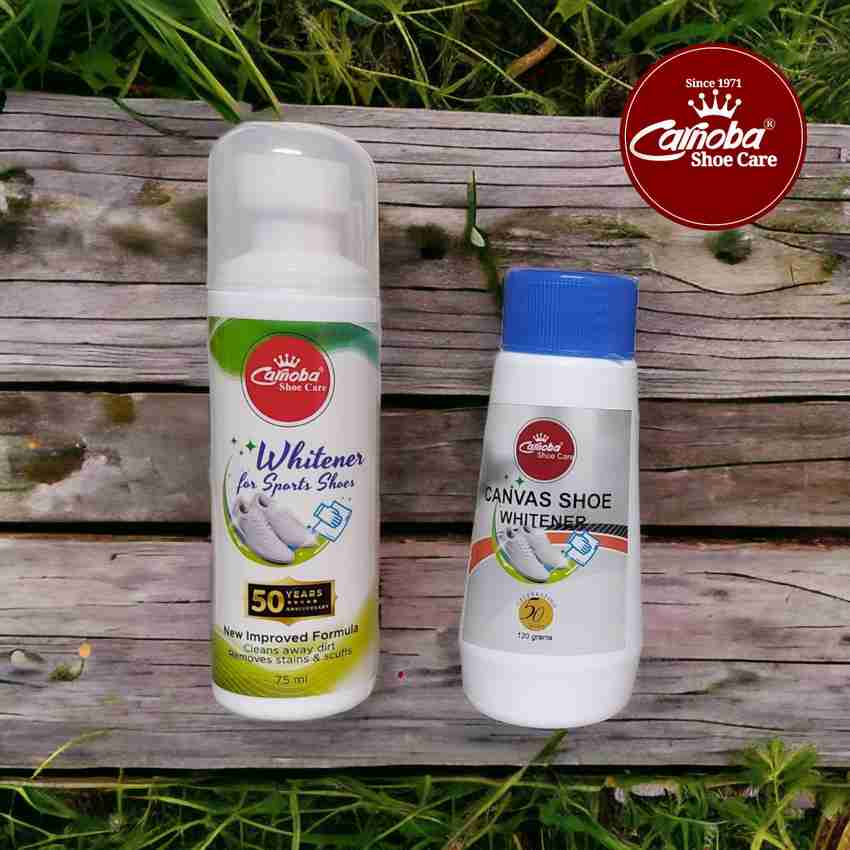 Carnoba Whitener for Sport Shoes 75ml Canvas Shoe Whitener 120gms Shoe Care Kit Price in India Buy Carnoba Whitener for Sport Shoes 75ml Canvas Shoe Whitener 120gms Shoe Care