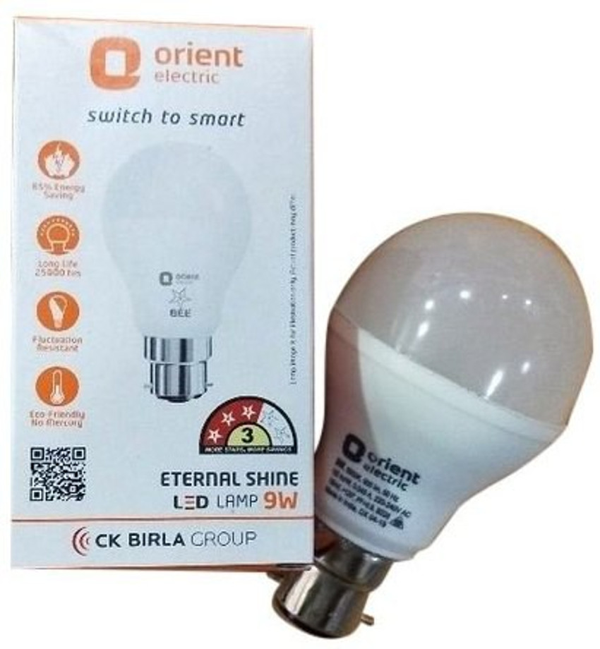 Orient led bulb 9 best sale watt