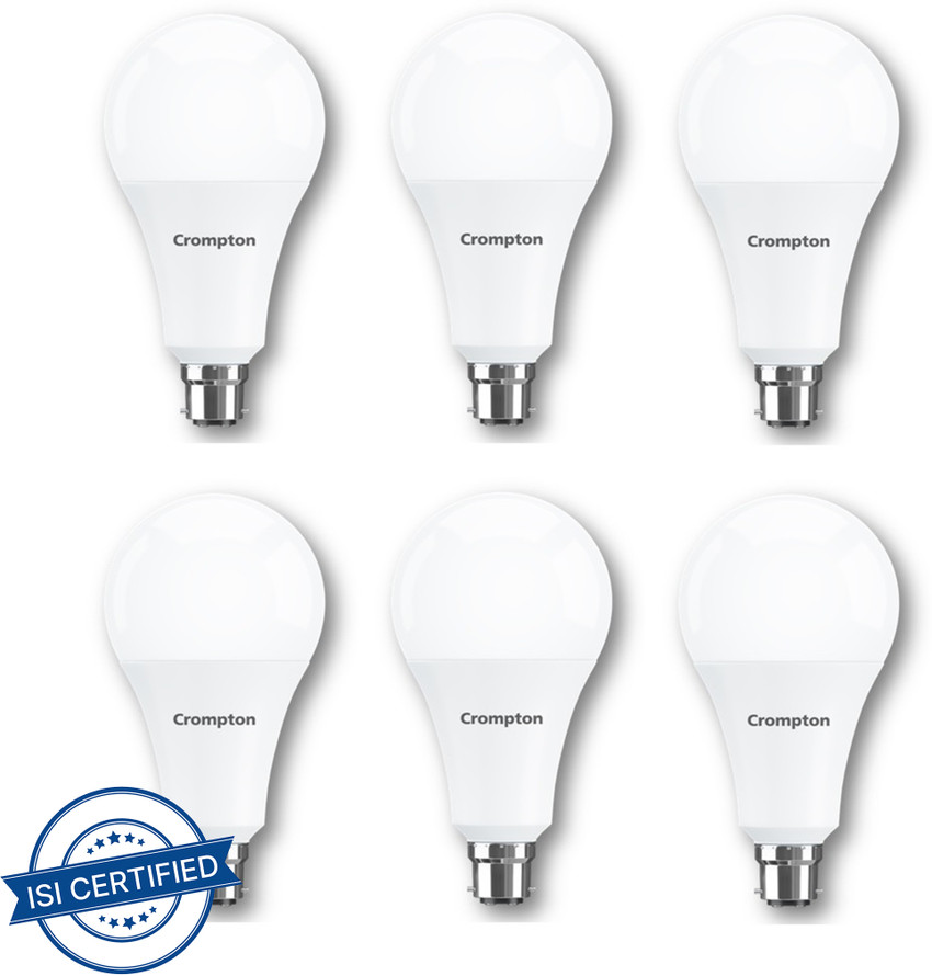 Crompton 23 W Standard B22 Basic LED Bulb Price in India Buy Crompton 23 W Standard B22 Basic LED Bulb online at Flipkart