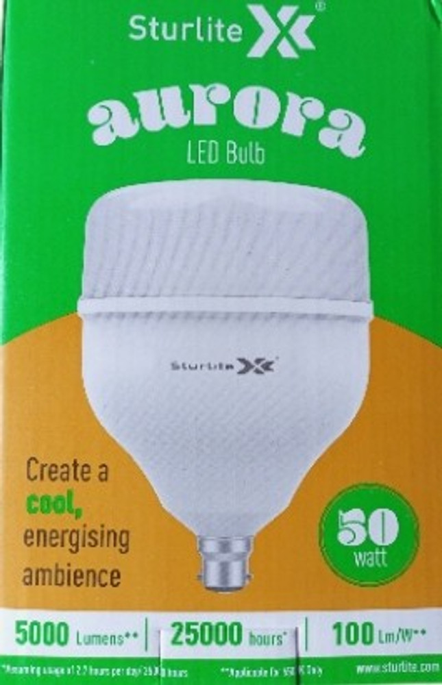 Sturlite 50 W Round BV22 LED Bulb Price in India Buy Sturlite 50