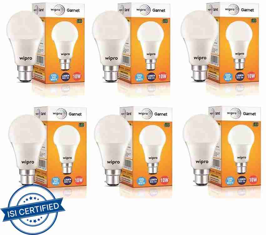 Wipro 10 watt led deals bulb price