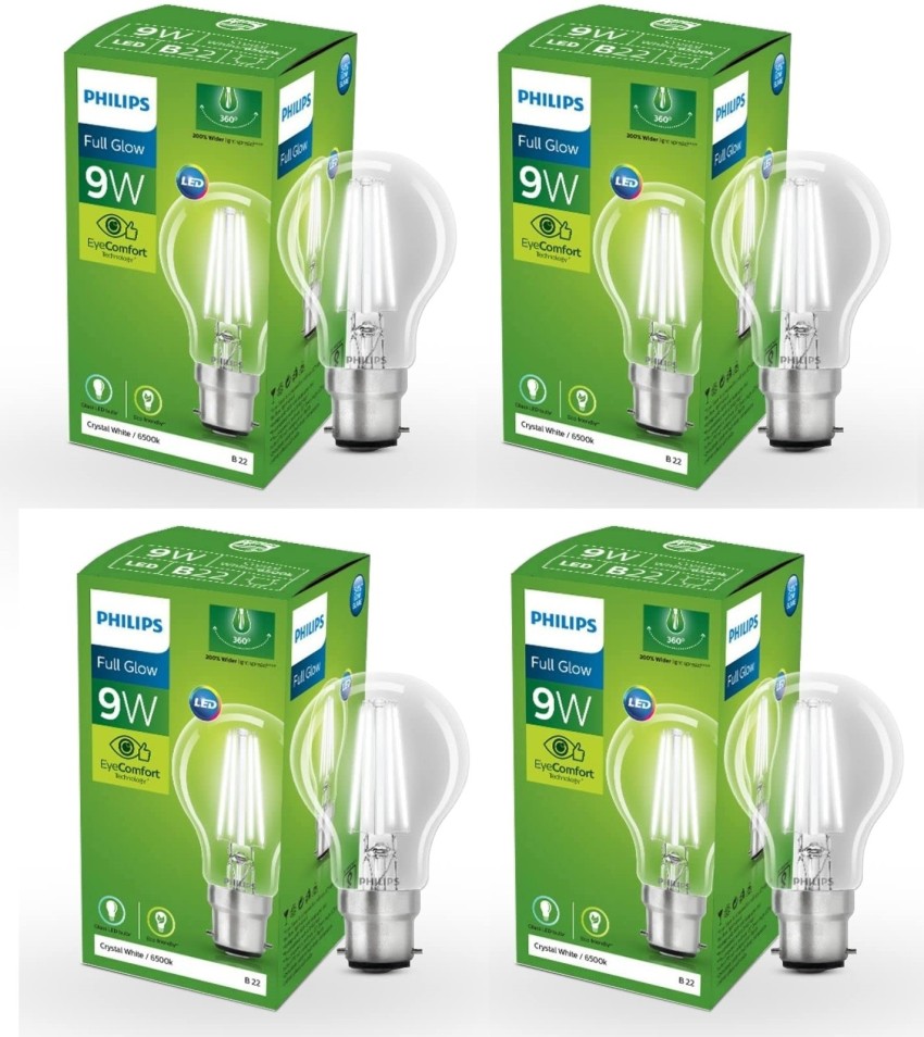 Philips B22 Crystal White LED Bulb 9 W