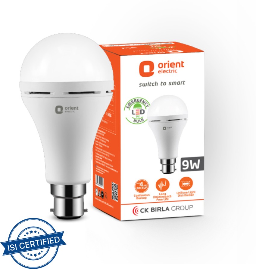 Orient Electric 9 W Standard B22 LED Bulb Price in India Buy