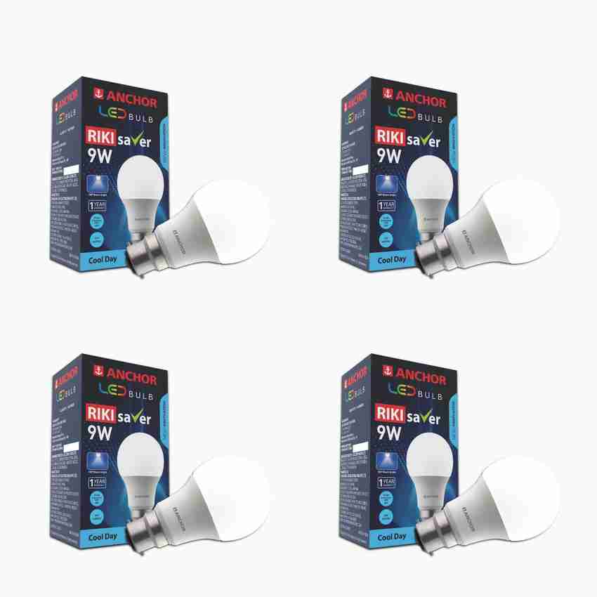ANCHOR 9 W Basic Standard B22 LED Bulb Price in India Buy ANCHOR 9 W Basic Standard B22 LED Bulb online at Flipkart