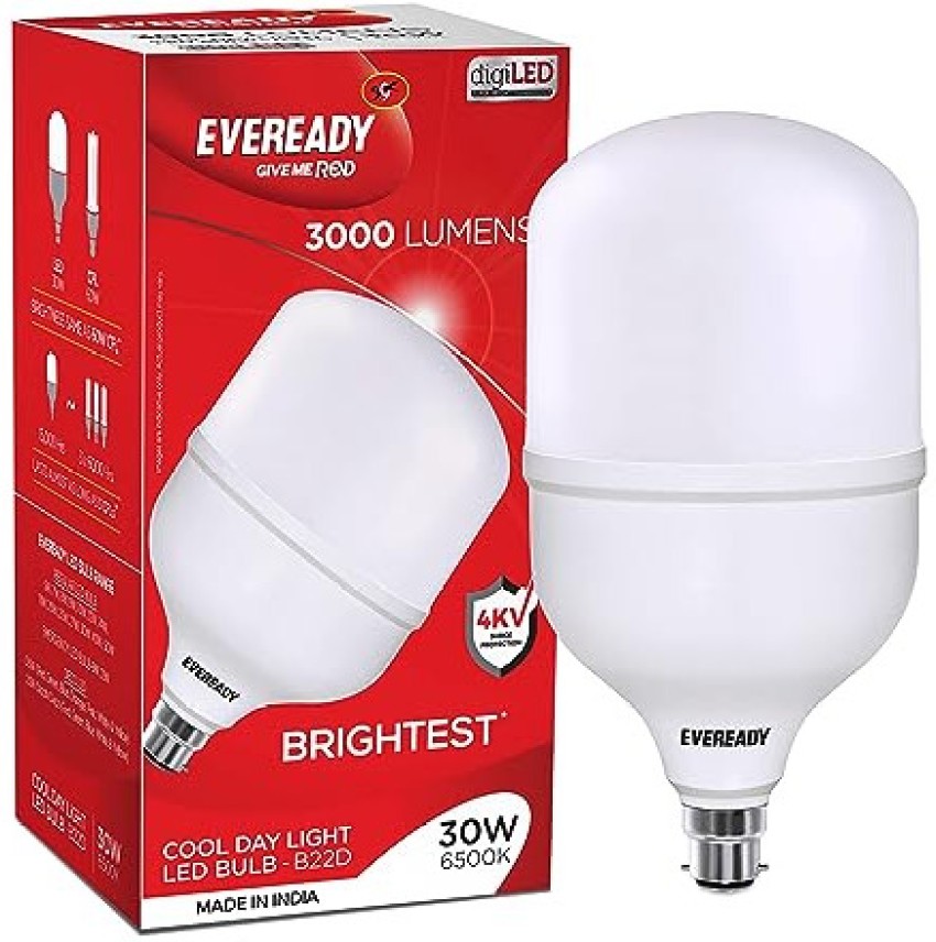 Buy Eveready LED Bulb - 27 Watt, Cool Day Light, Base B22 Online