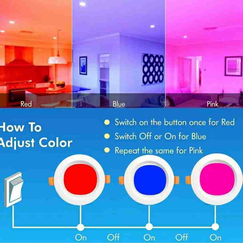 Colour changing led lights for ceiling sales