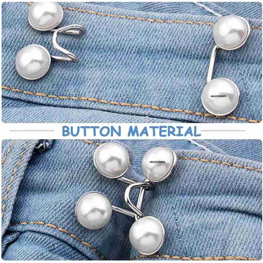 Nailfree Waist Buckle Extender Adjustable Tighten Button Simple  Installation