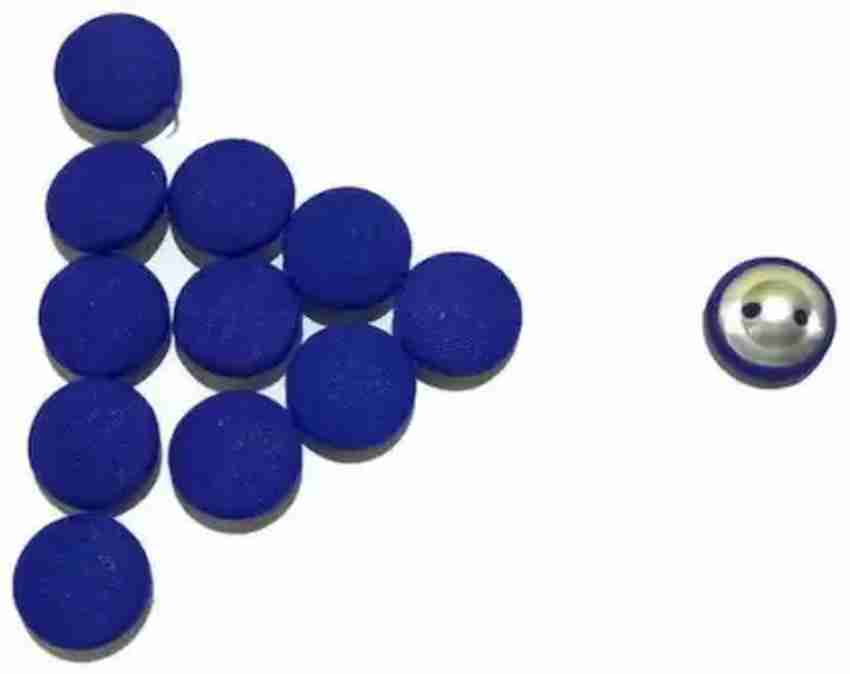 Blue hotsell fabric buttons