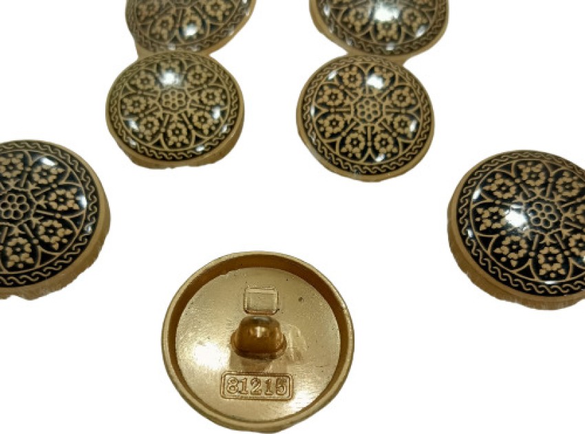 Magic of Gifts Glossy Meenakari Buttons Men's Blazer,Sherwani