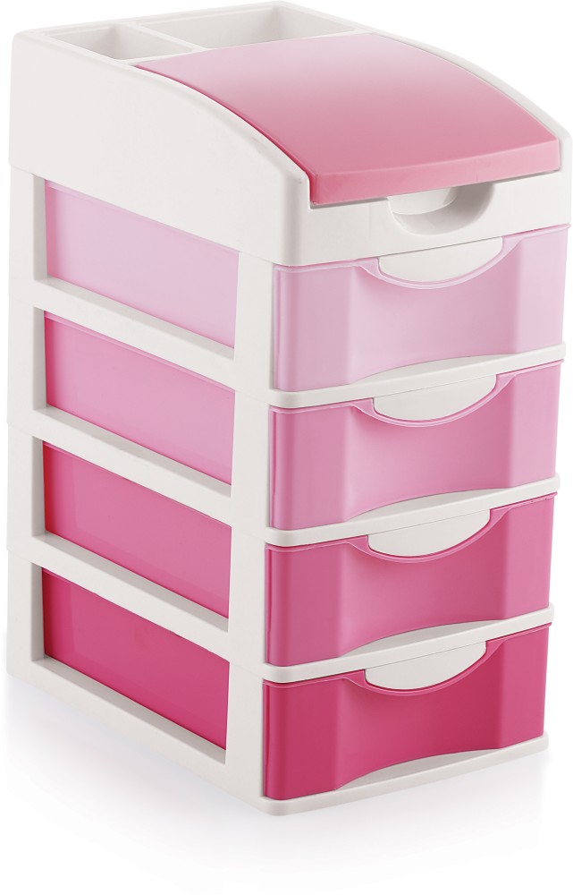 Nabhya Small Size Cosmetic & Make-up Organizers Drawer (30.5 cm,22 cm,15  cm) Plastic Free Standing Chest of Drawers Price in India - Buy Nabhya  Small Size Cosmetic & Make-up Organizers Drawer (30.5