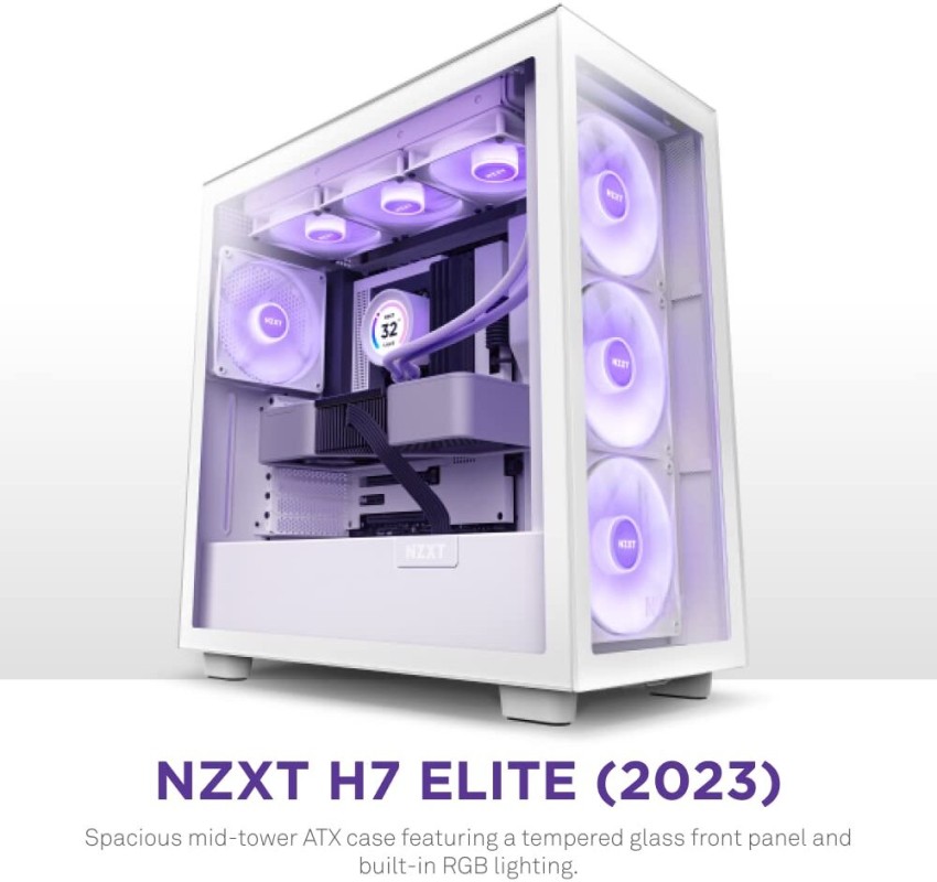Nzxt H7 Elite/‎CM-H71EW-02 Mid Tower Cabinet - Nzxt 