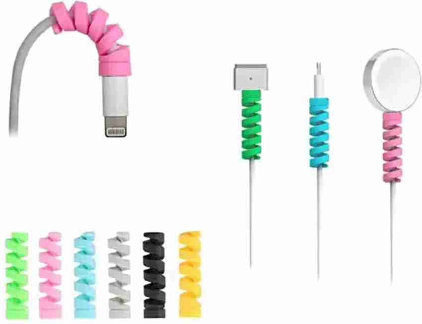 Buy Ali Creation Spiral Charger Cable Protectors For Wires 12 Pcs (Pack Of  3) (Multicolor) Online at Best Prices in India - JioMart.