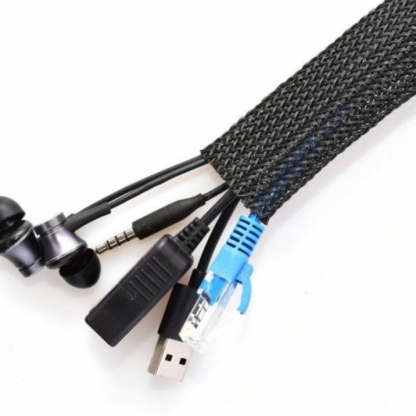 Buy Nylon 8mm Expandable Braided Sleeve for Wire Protection Online at