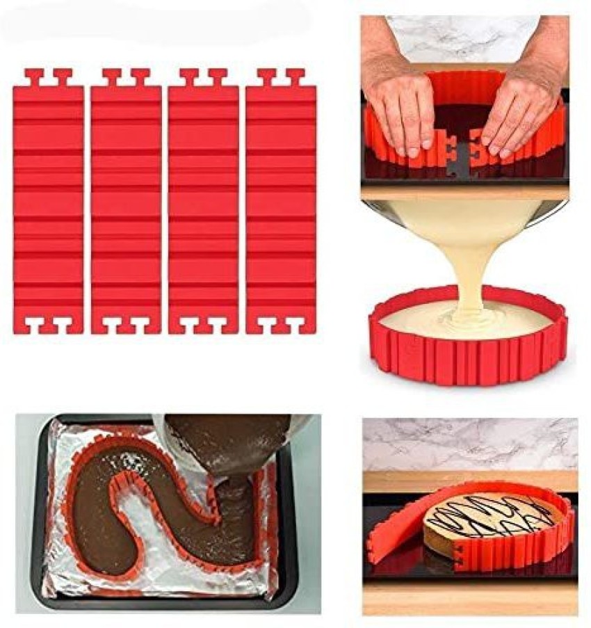 Buy Whinsy- {SET OF 3} Cake Baking Mould, Non-Stick Cake Tins/Pan/Trays for  Microwave, Oven and Bakeware Online at Best Prices in India - JioMart.