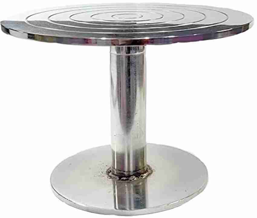 Vrukie Smooth Rotating Metal Cake Turntable Kitchen Tool Set Price in India  - Buy Vrukie Smooth Rotating Metal Cake Turntable Kitchen Tool Set online  at