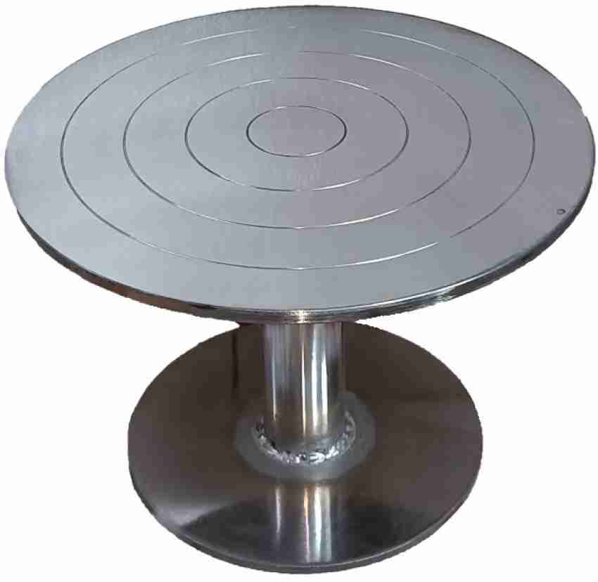 Greenstone Smooth Rotating Metal Cake Turntable Kitchen Tool Set Price in  India - Buy Greenstone Smooth Rotating Metal Cake Turntable Kitchen Tool  Set online at