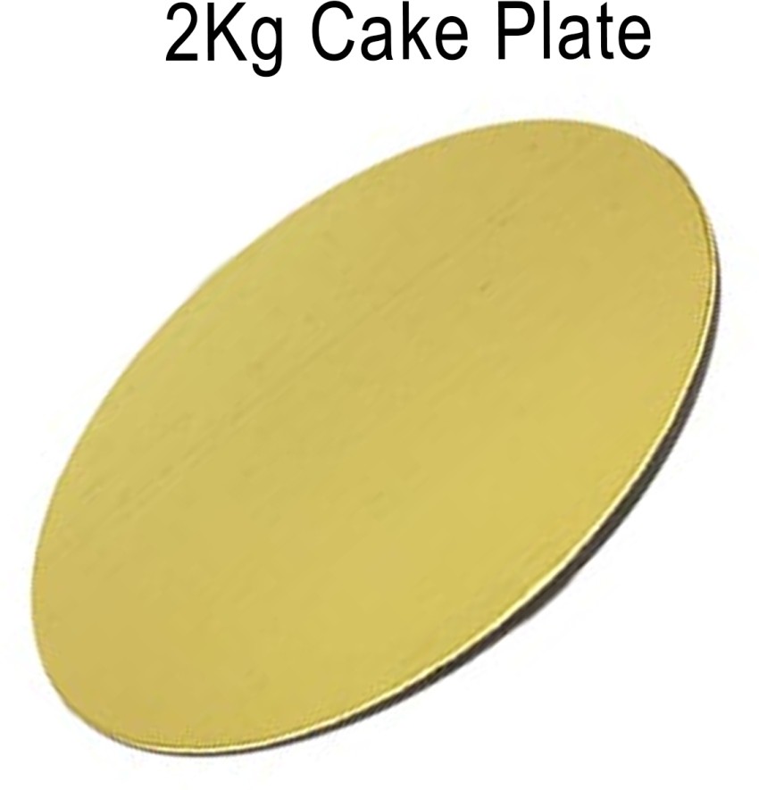 Mini Round Golden Cardboard Cake Base, Mousse Cake Plate, 100 Pieces Cake  Paper Plate Round Cardboard Base Dessert