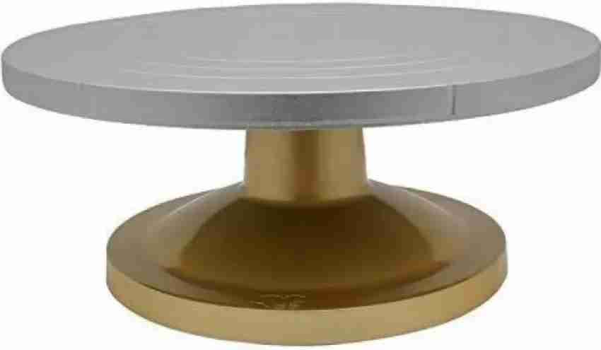 Vrukie Smooth Rotating Metal Cake Turntable Kitchen Tool Set Price in India  - Buy Vrukie Smooth Rotating Metal Cake Turntable Kitchen Tool Set online  at