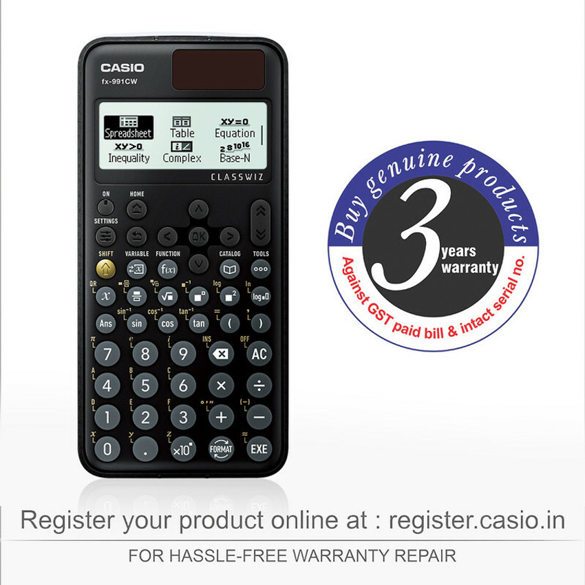 Flipkart CASIO FX 991CW Scientific Calculator Scientific