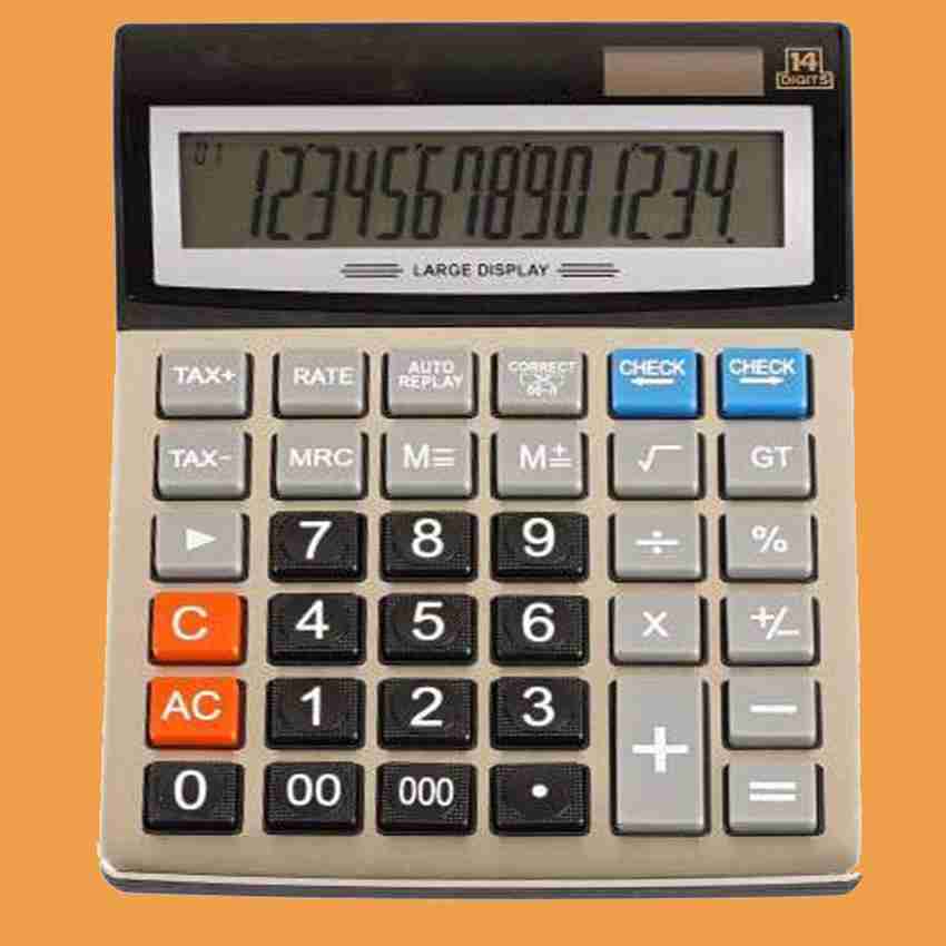 ORBIT B Financial Basic Calculator 12 Digit Calculator Big Screen CT 912 ND Financial Calculator
